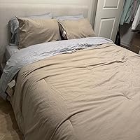 Amazon.com: Luxlovery Navy Plaid Comforter Set Twin Men Boys